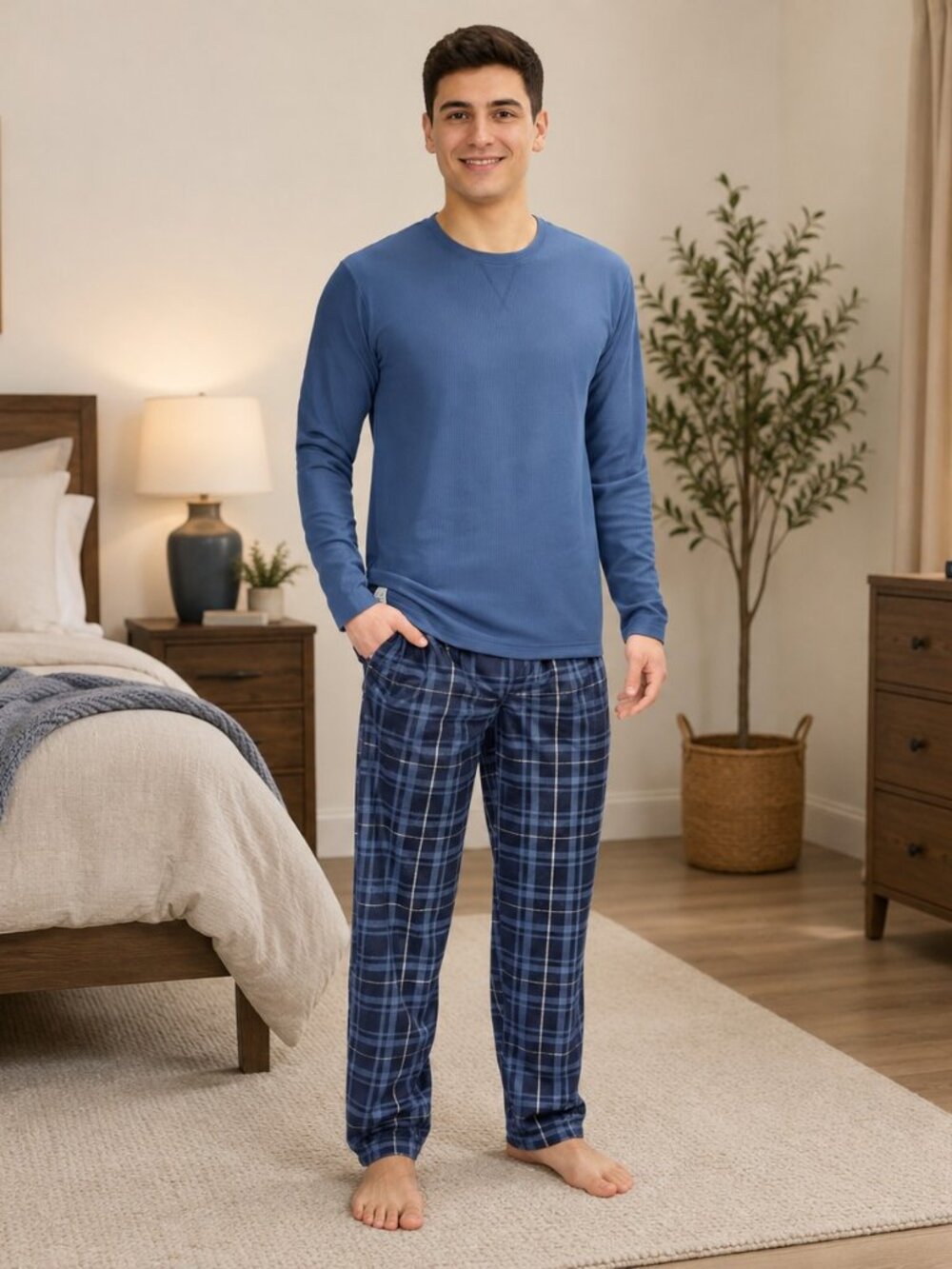 Weatherproof Vintage Men's 2-Piece Lounge Set Pajamas Sleepwear New